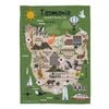 Ashdene Land Down Under Kitchen Towel