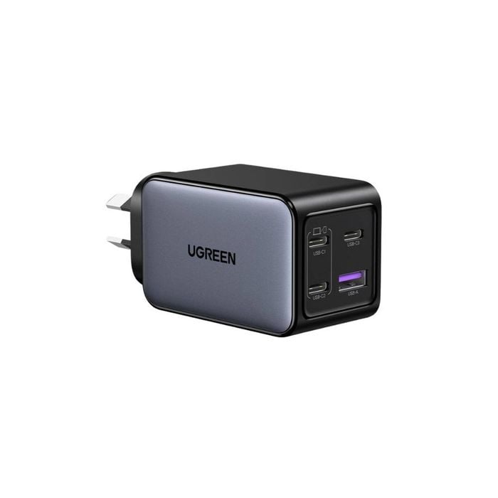 UGREEN 65W GaN Fast Charger 4 Port USB C and USB A Compact Wall Charger for Phones Tablets Laptops