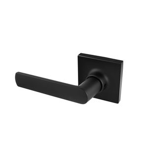 Tradepro by Gainsborough Matte Black Bela Square Passage Set