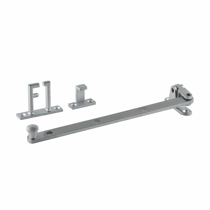 Jaeco 240mm Satin Chrome Small Casement Window Stay