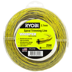 Ryobi 2.7mm x 25m Whisper Series Trimming Line