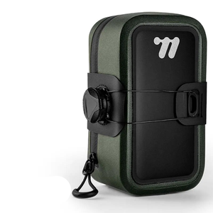 NNEOBA 0.5L Seamless Waterproof Mini Bicycle Saddle Bag 600D TPU Green