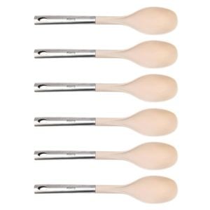 6PK Porto Zest Stainless Steel/Nylon 34cm Turner Kitchen Cooking Utensil