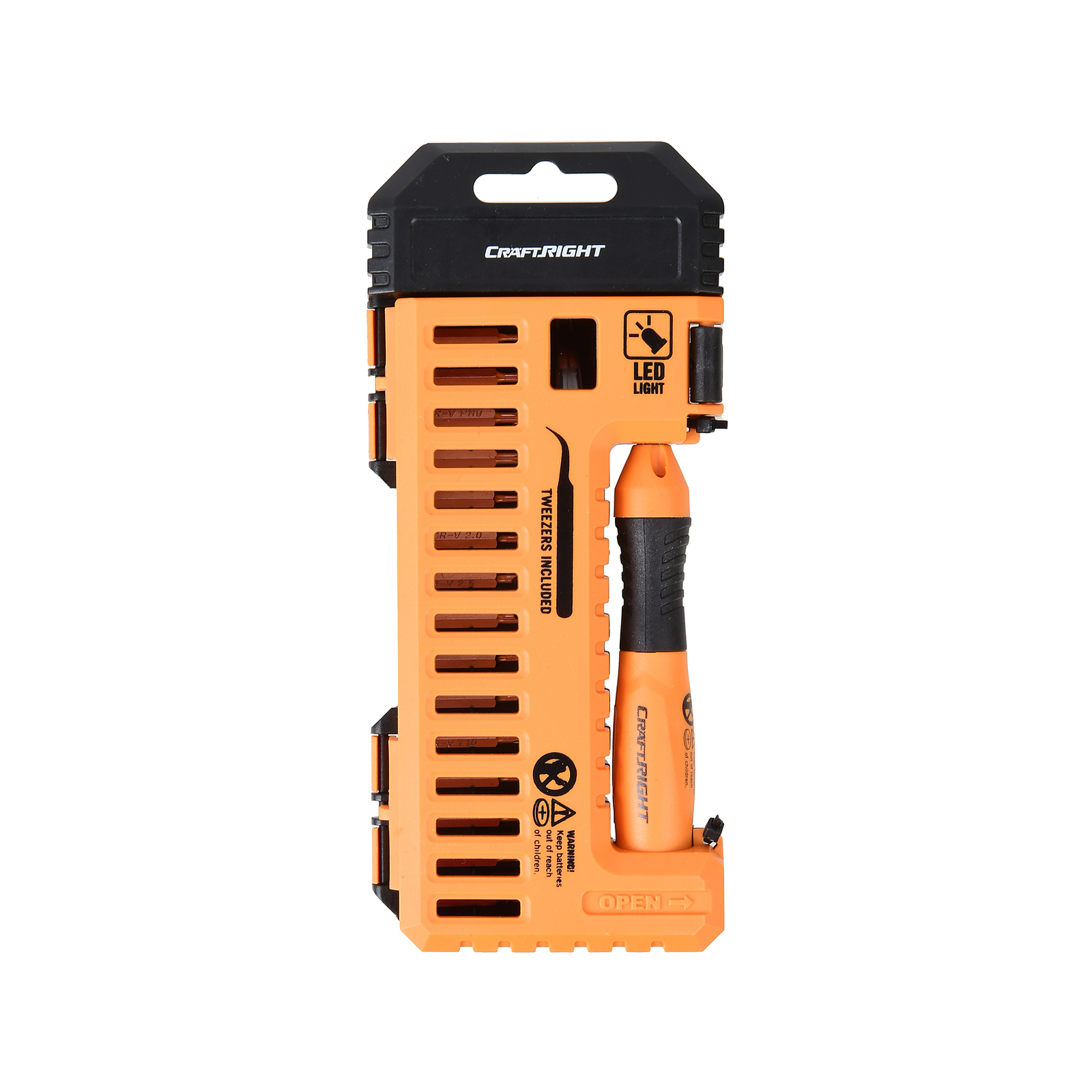 Craftright Precision Screwdriver Set With LED Light - 17 Pieces product image