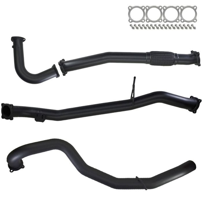 Ignite Exhausts Dump Pipe Back For Nissan Gu Patrol 4.2l Turbo Diesel Wagon 3" / Pipe Only 409 Stainless Steel