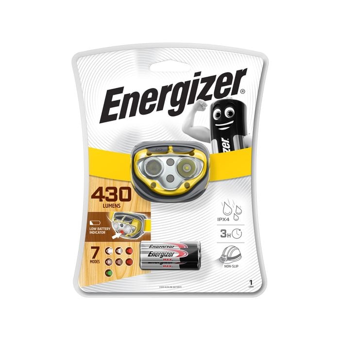 Energizer 430lm Vision Ultra HD LED Head Torch