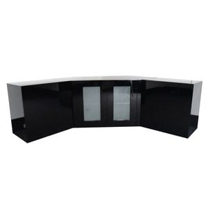 Liberty Black Corner TV Unit