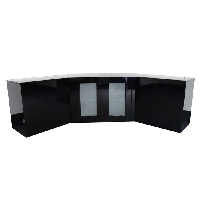 Liberty Black Corner TV Unit