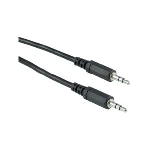 Click 3.5mm Black Stereo Aux Cable