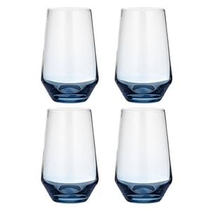 Ladelle Prism Set of 2 Highball Tumblers - Blue