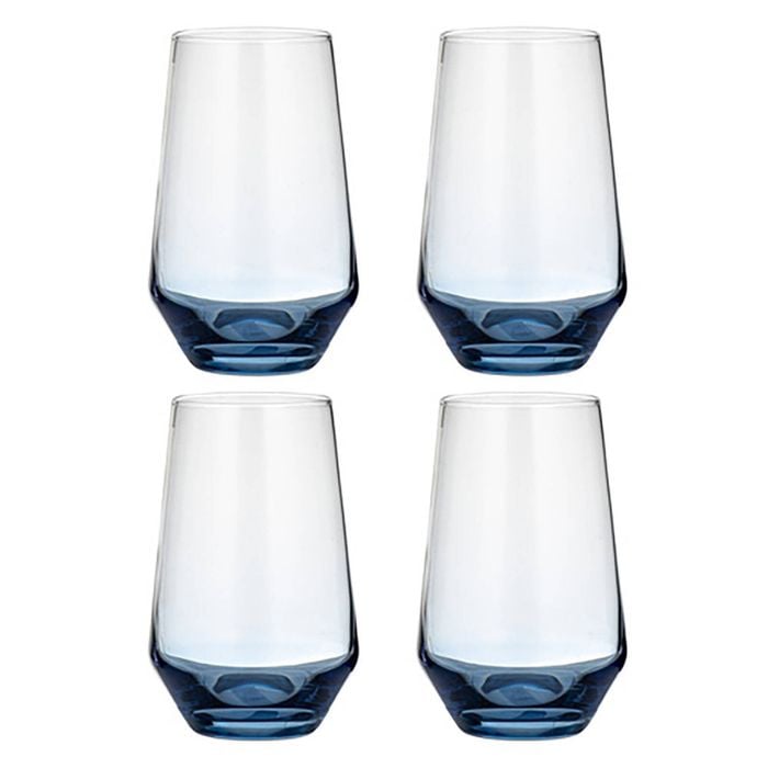 Ladelle Prism Set of 2 Highball Tumblers - Blue