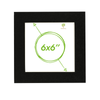 Picture Photo Mount - To Fit Frame Size 6 X 6" For Image Size 4 X 4"