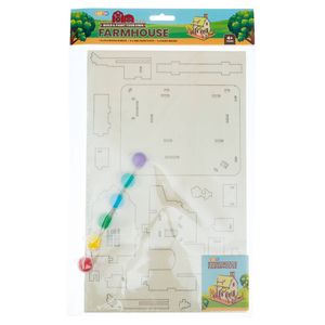Crafted Build And Paint Your Own Farmhouse