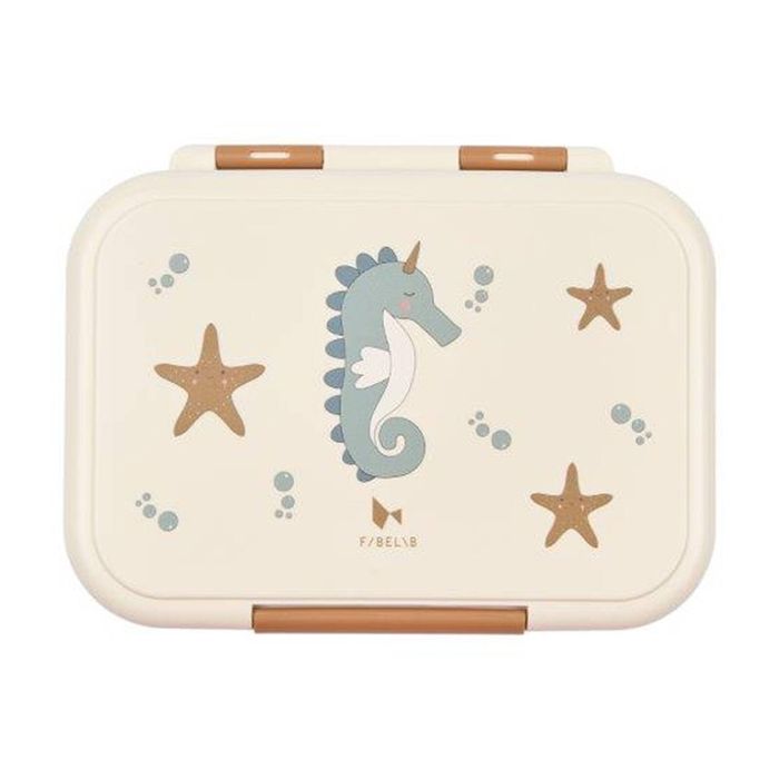 Fabelab Stainless Steel Plastic Lunch Box Under The Sea Child 4yrs+