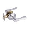 Tasman Satin Chrome Tiva Passage Leverset