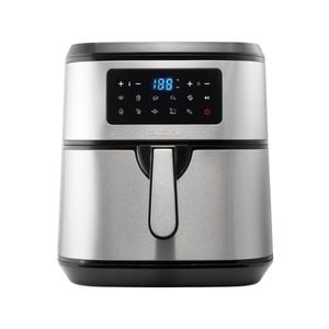 The Healthy Fry 9l Air Fryer Stainless Steel 32.7x38.3x35.2cm Baccarat