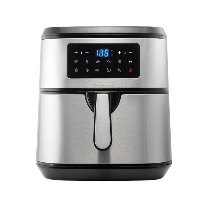 The Healthy Fry 9l Air Fryer Stainless Steel 32.7x38.3x35.2cm Baccarat