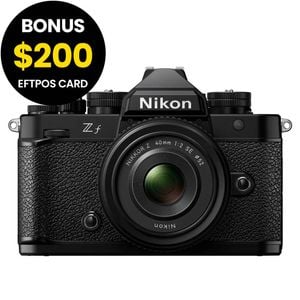 Nikon Z f Mirrorless Camera (Black) with 40mm f/2 Lens