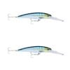 2x Rapala 11cm X Rap Magnum 10 Deep Diving Trolling Lures - Wahoo UV