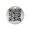 FOMO Pet Tags Dog ID Tag  Stainless Steel Large