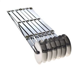 Dough Divider Stainless Steel - 7 Wheels