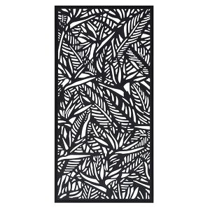 Matrix 1800 x 900mm Charcoal Bird Of Paradise Screen Panel