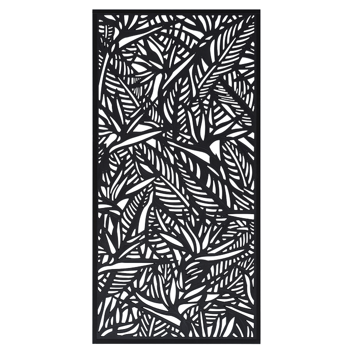 Matrix 1800 x 900mm Charcoal Bird Of Paradise Screen Panel