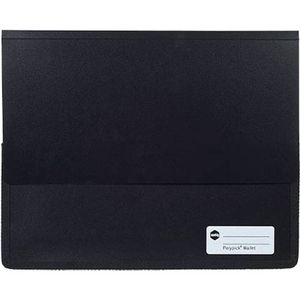 Marbig Polypick Heavy-duty Document Wallet (A4) (Black)