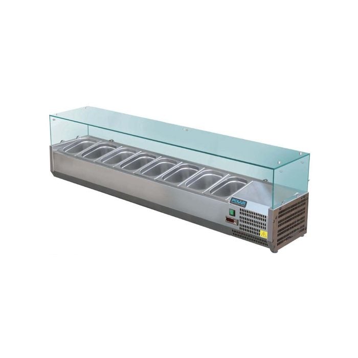 Polar G-series Countertop Prep Fridge 8x 1/3gn - Countertop Prep Fridges (gd877-a)