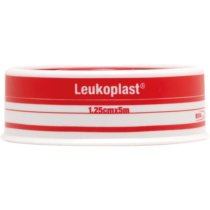 Leukoplast Breathable Zinc Oxide Adhesive Tape 1.25cm X 5m