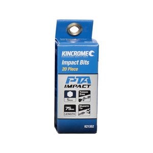 Kincrome 75mm Impact Bit - 20 Piece