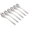 Tondo Stainless Steel Teaspoons - 14cm - 6x Durable Rust Resistant Stainless Steel Dishwasher Safe Flatware Set