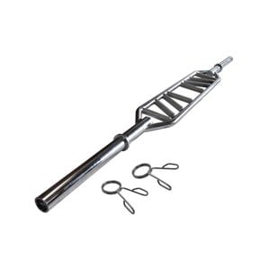 Olympic Barbell - Swiss Bar - 2 Free Spring Collars - 213cm - 7 Feet - 25.6kg