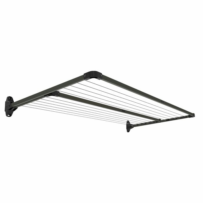 Daytek Timber Grey Twin Fold Down Clothesline