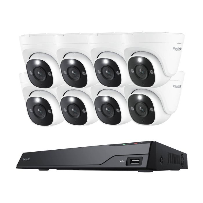 Reolink NVS16-12MD8 - 12MP PoE Security Kit 16-Channel NVR With Built-In 4TB HDD, Smart Detection, 24/7 Recording