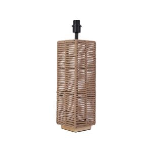 Oriel Lighting Halyard Natural Rope Table Lamp Base 16cm