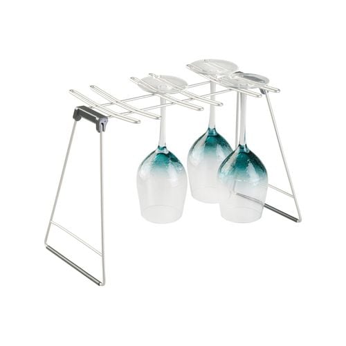 Wine glass hanging rack bunnings hotsell