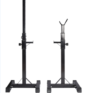 Fitness Master 2 Pack Squat Rack Stand Bench Press Weight Lifting Barbell Gym