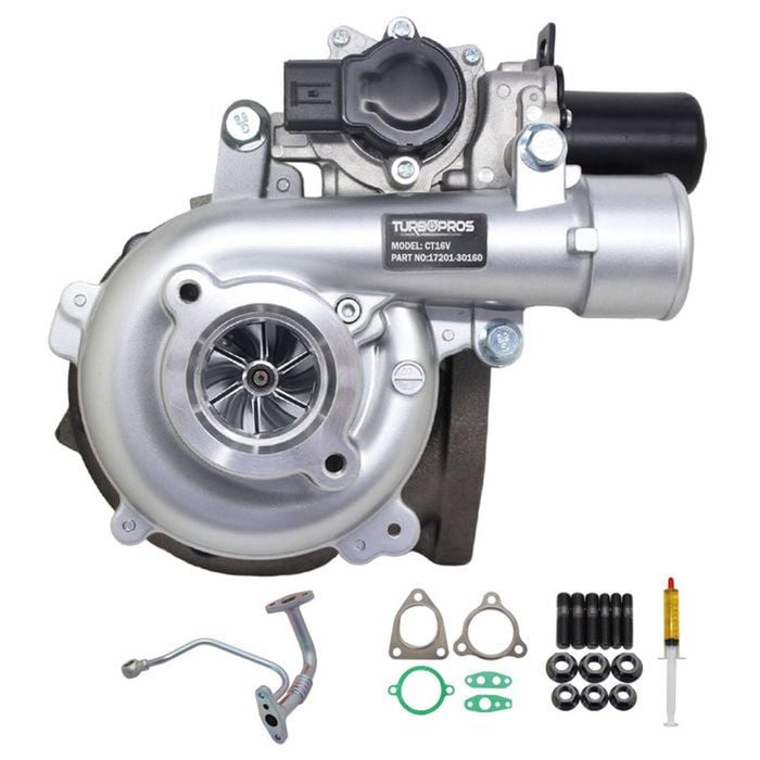 Upgrade Billet Turbo Charger With Genuine Oil Feed Pipe For Toyota Landcruiser Prado 1kd-ftv 3.0l
