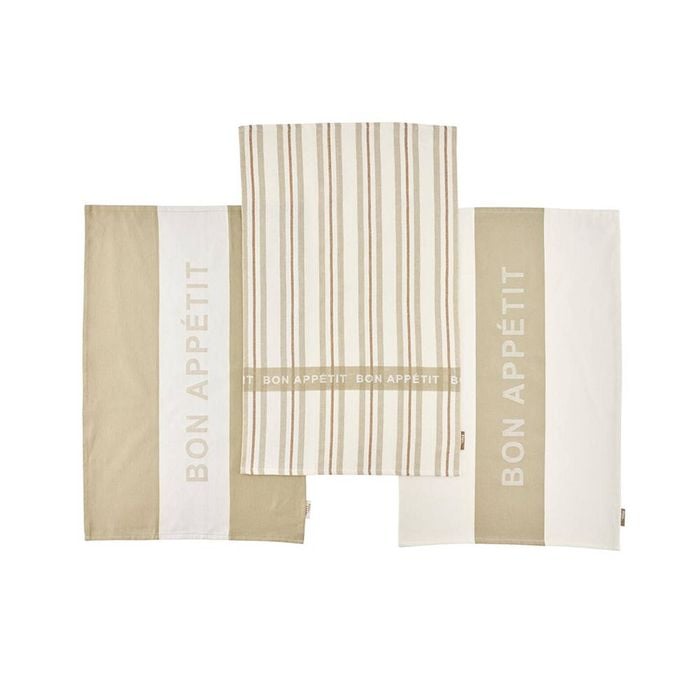 Alex Liddy Rustica Set Of 3 Tea Towels