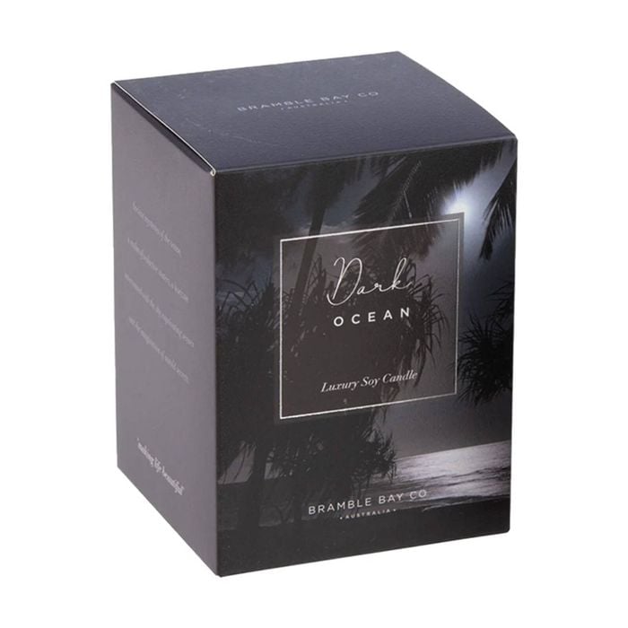 Bramble Bay Dark Ocean After Luxury Soy Candle Home Fragrance 300g