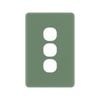 DETA Jade Green S-Line 3 Gang Switch Cover Plate