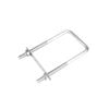 Pinnacle M10 x 152 x 76mm Zinc Plated U Bolt Square