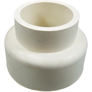 Kinetic Flush Pipe Connector 50mm White