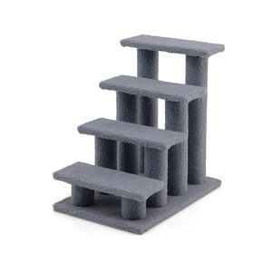 Costway Cat Tree Scratching Post Climber Kitty Grey