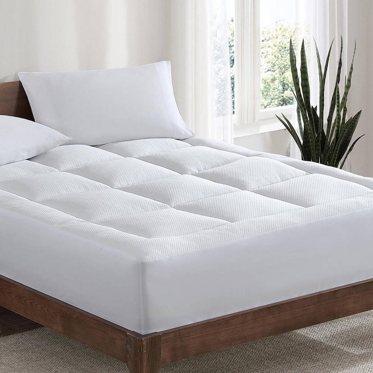 Ardor 1800GSM Reversible Microfibre Mattress Topper - King Single ...