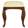 Queen Anne Stool for Dressing Table (Mahogany)