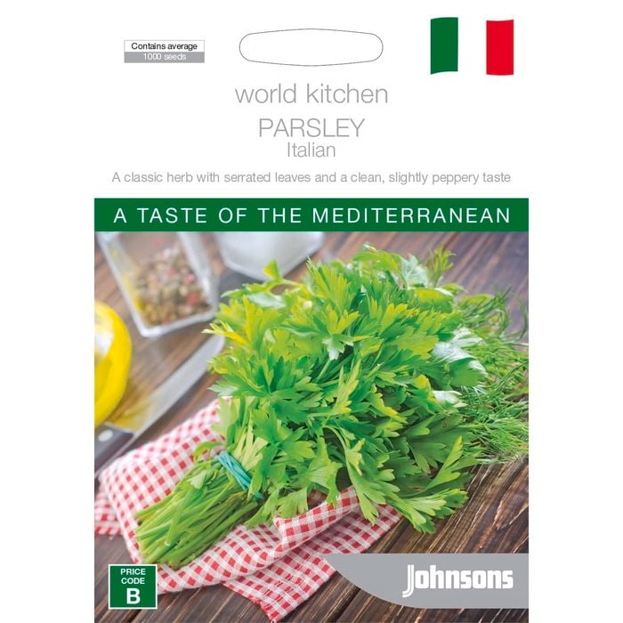 Johnsons World Kitchen Parsley Italian Seeds