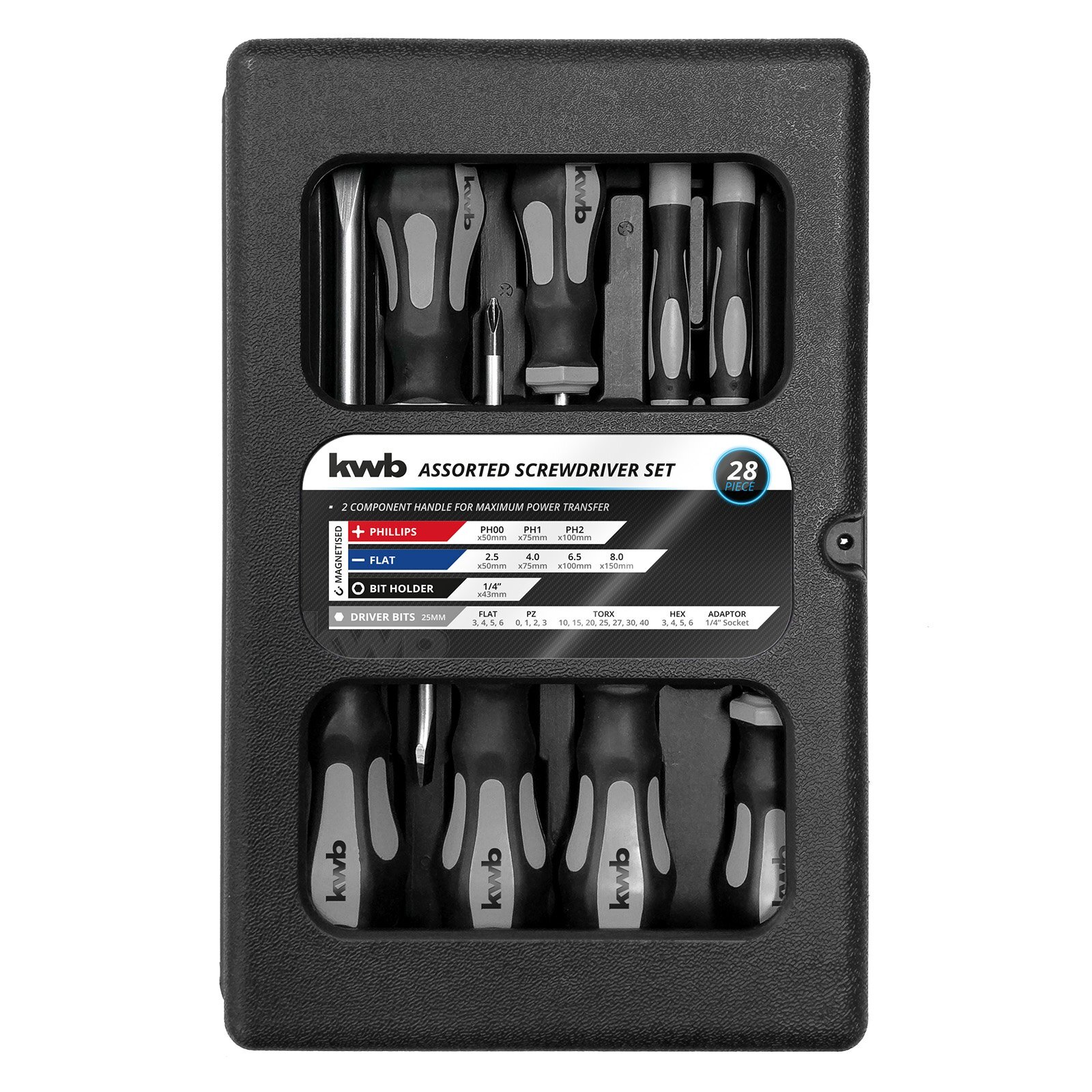 KWB 28 Piece Assorted Screwdriver Set product image