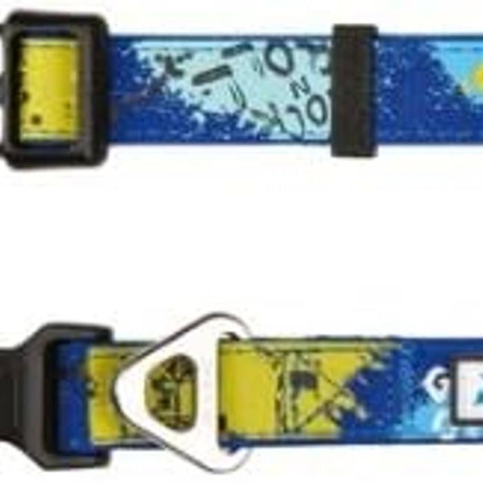 Trixie X-trm Nylon Collar Blue For Dogs 36-48cm 20mm M-l